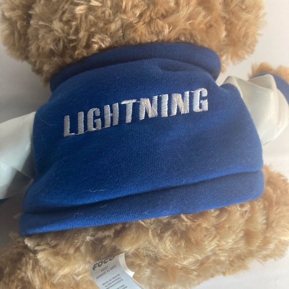 Tampa Bay Lightning NHL teddy bear plush Lightning Jacket FOCO   USA - Picture 2 of 4